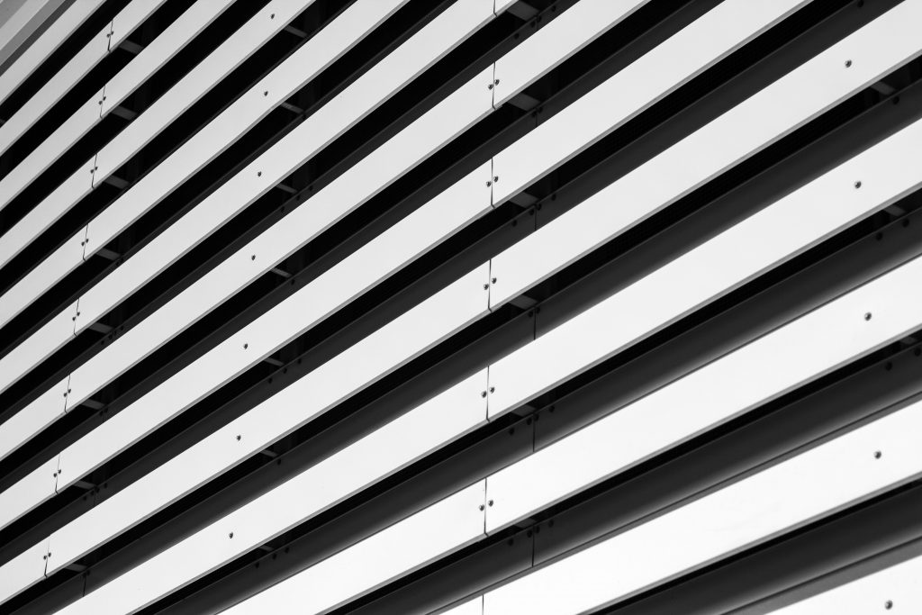 black and white line for contrast